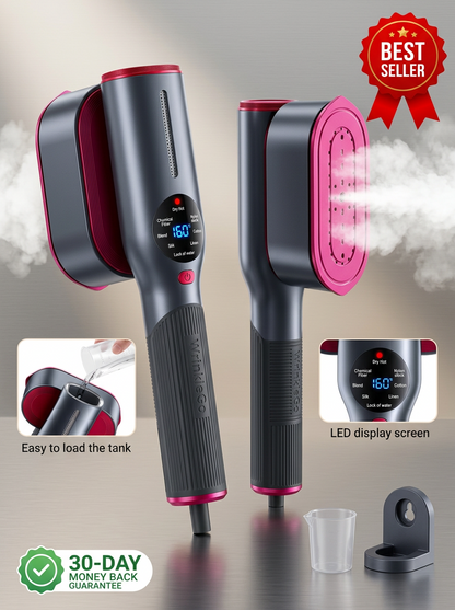 WrinkleGo™ Portable Clothing Iron Steamer